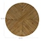 Hello Honey® 15.75" Black & Natural Geometric Stripes Lazy Susan